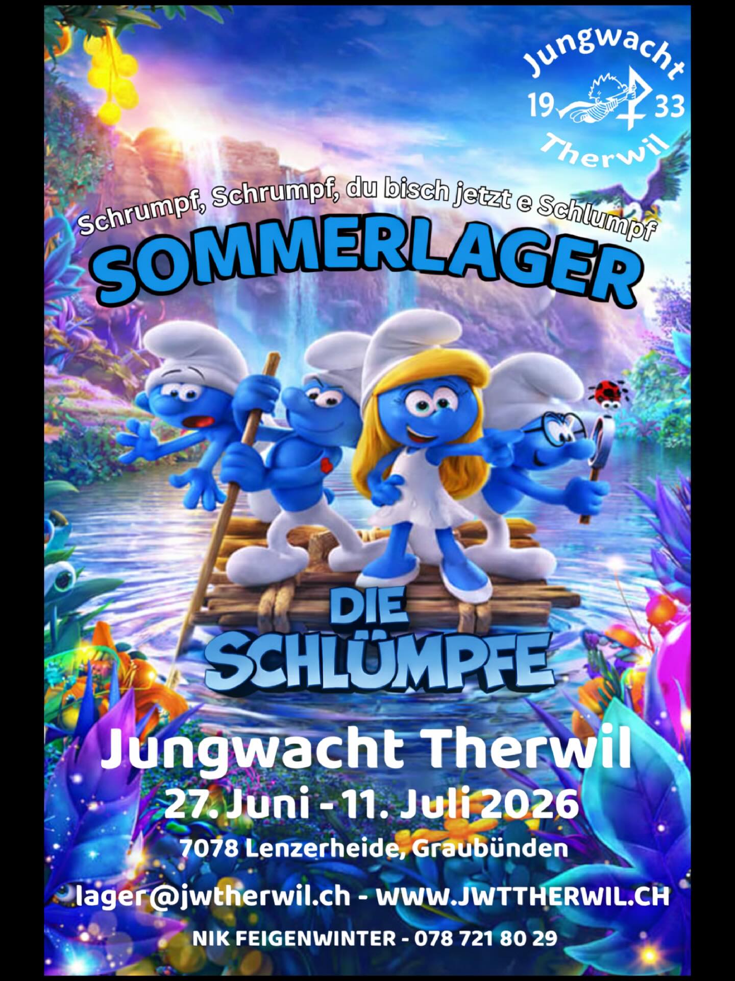 Banner Sommerlager 2026 - JWT